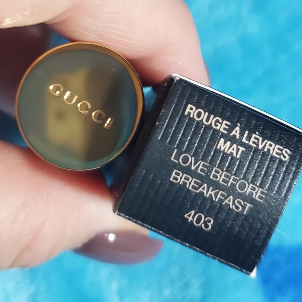 COPY - Gucci Long Lasting Satin Lipstick 403 LOVE BEFORE BREAKFAST. BNIB